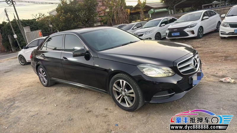 14年奔驰E轿车抵押车出售