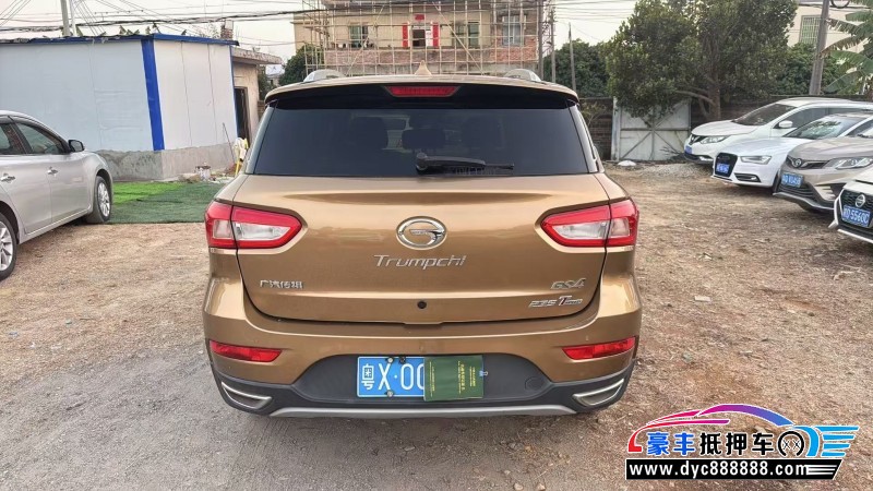 16年传祺GS4轿车抵押车出售