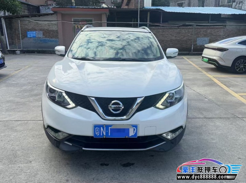 18年日产逍客轿车抵押车出售