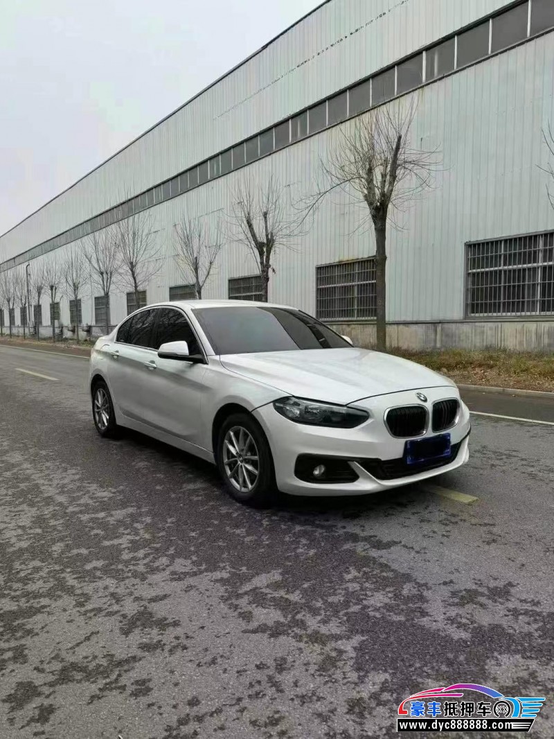 18年宝马1系轿车抵押车出售