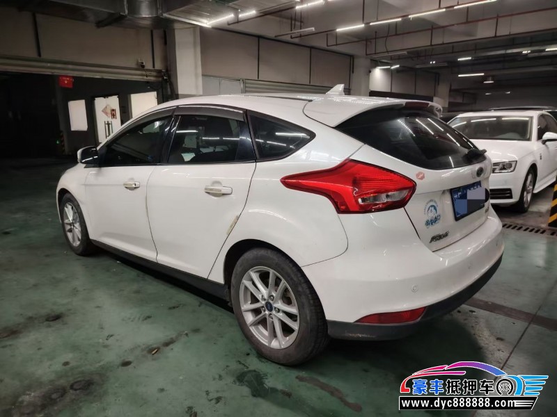 18年福特福克斯轿车抵押车出售