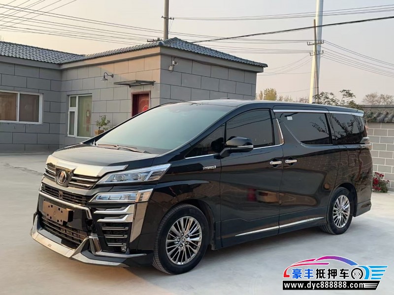 21年丰田威尔法轿车抵押车出售