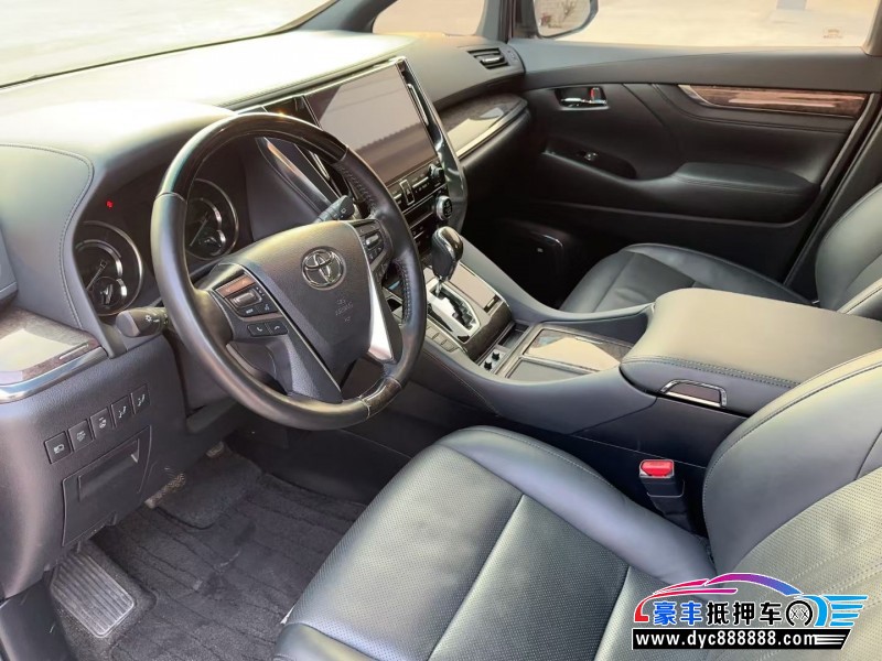 21年丰田威尔法轿车抵押车出售