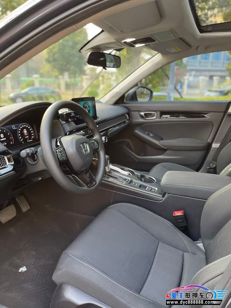 23年本田思域轿车抵押车出售