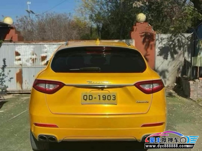 17年玛莎拉蒂Levante轿车抵押车出售