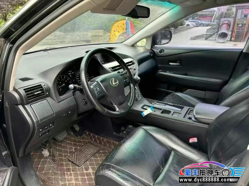 12年雷克萨斯RX轿车抵押车出售