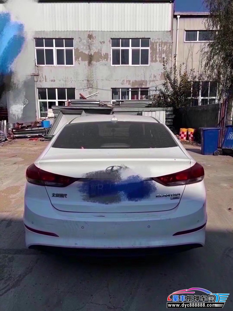 19年现代领动轿车抵押车出售