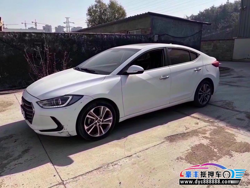 19年现代领动轿车抵押车出售