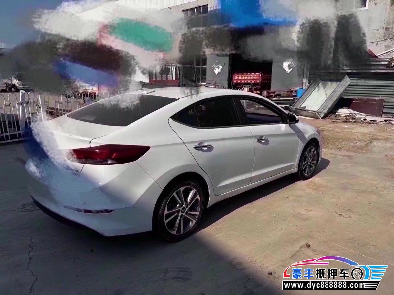 19年现代领动轿车抵押车出售