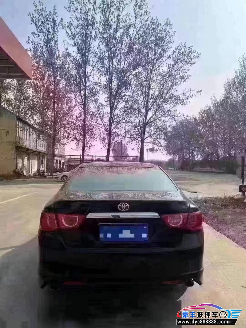 12年丰田锐志轿车抵押车出售