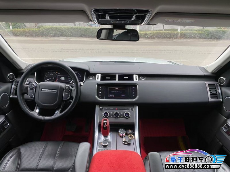 17年路虎揽胜运动版轿车抵押车出售