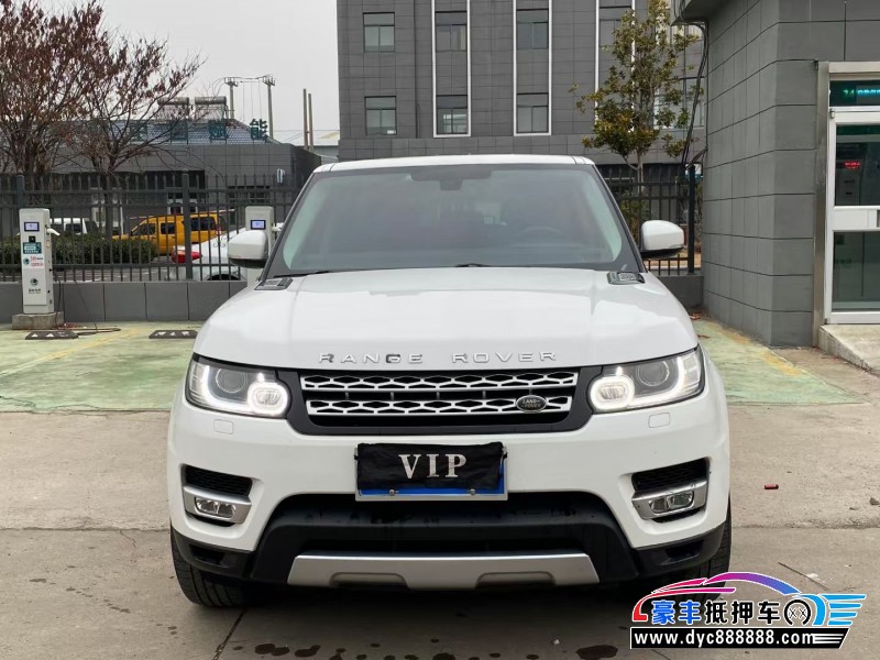 17年路虎揽胜运动版轿车抵押车出售