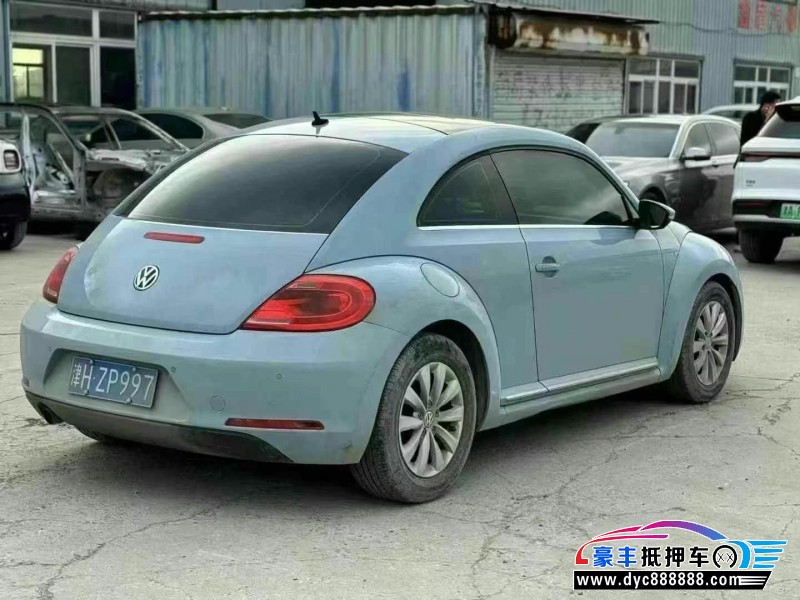 13年大众甲壳虫轿车抵押车出售