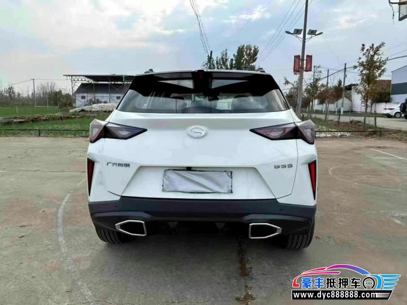 23年传祺gs3轿车抵押车出售