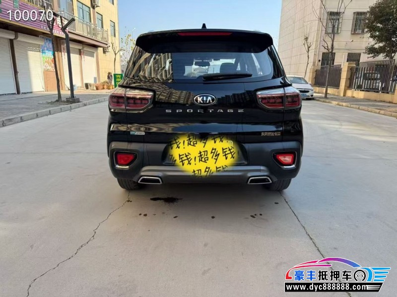 19年起亚智跑SUV抵押车出售