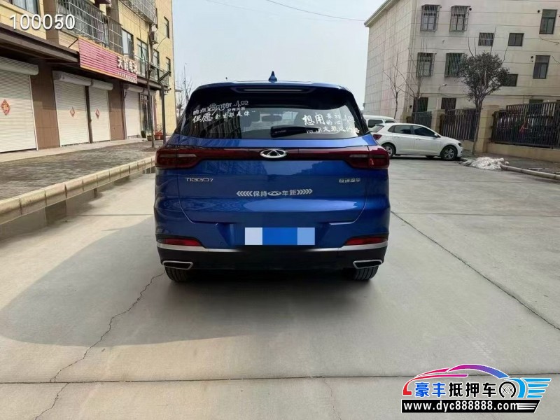 22年奇瑞瑞虎7SUV抵押车出售