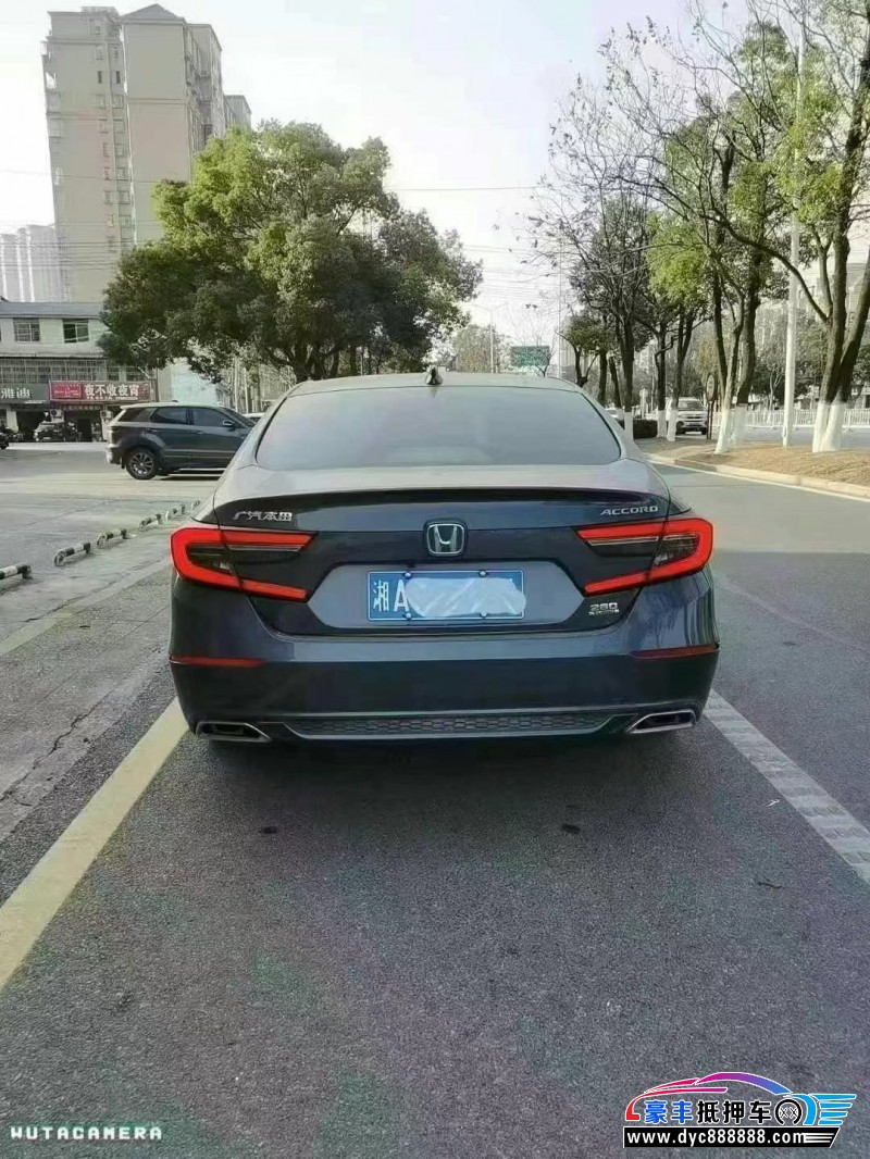 22年本田雅阁轿车抵押车出售