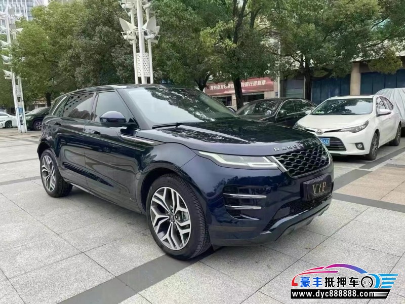 22年路虎揽胜极光轿车抵押车出售