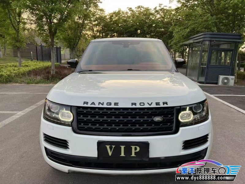 18年路虎揽胜行政轿车抵押车出售