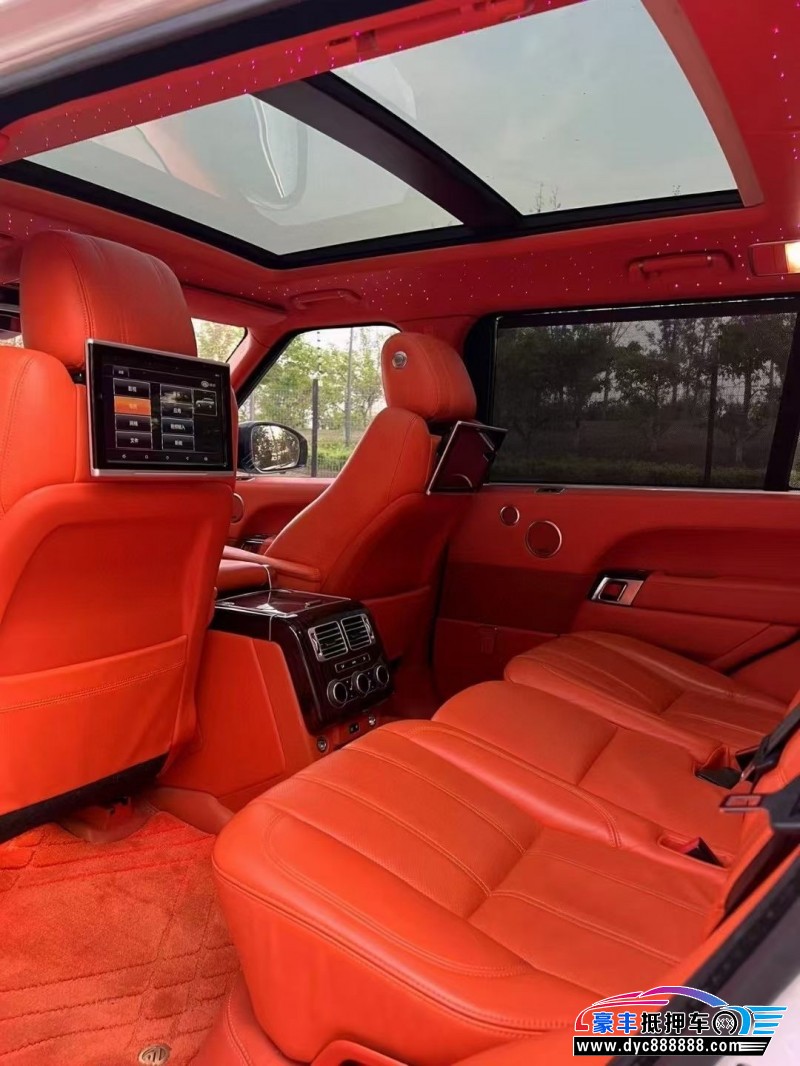 18年路虎揽胜行政轿车抵押车出售