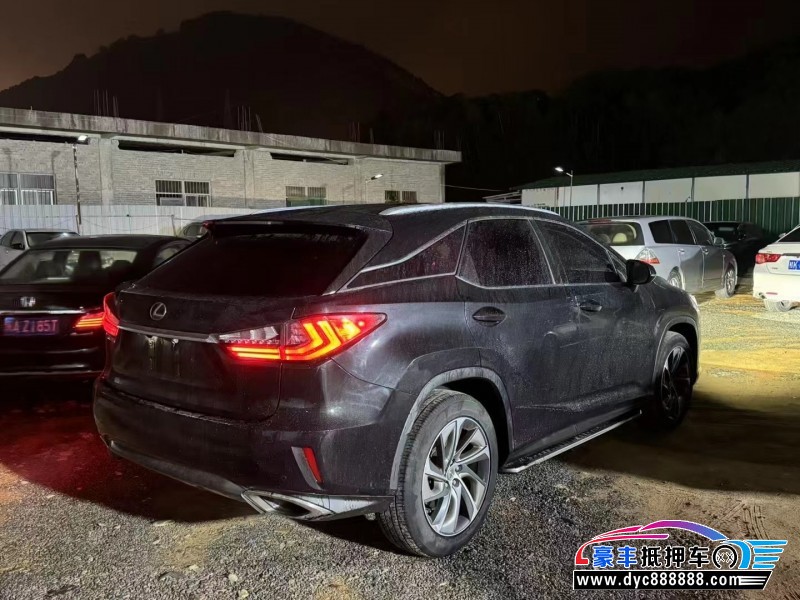 17年雷克萨斯RX轿车抵押车出售