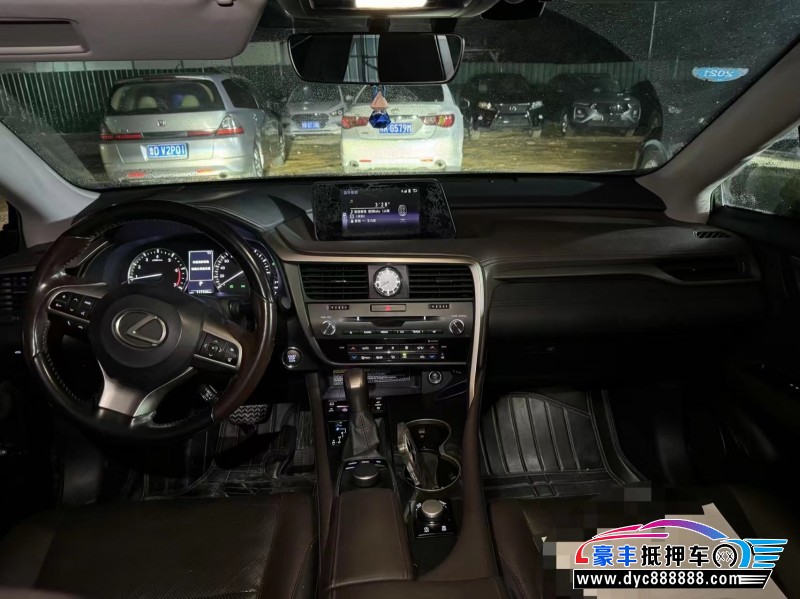 17年雷克萨斯RX轿车抵押车出售