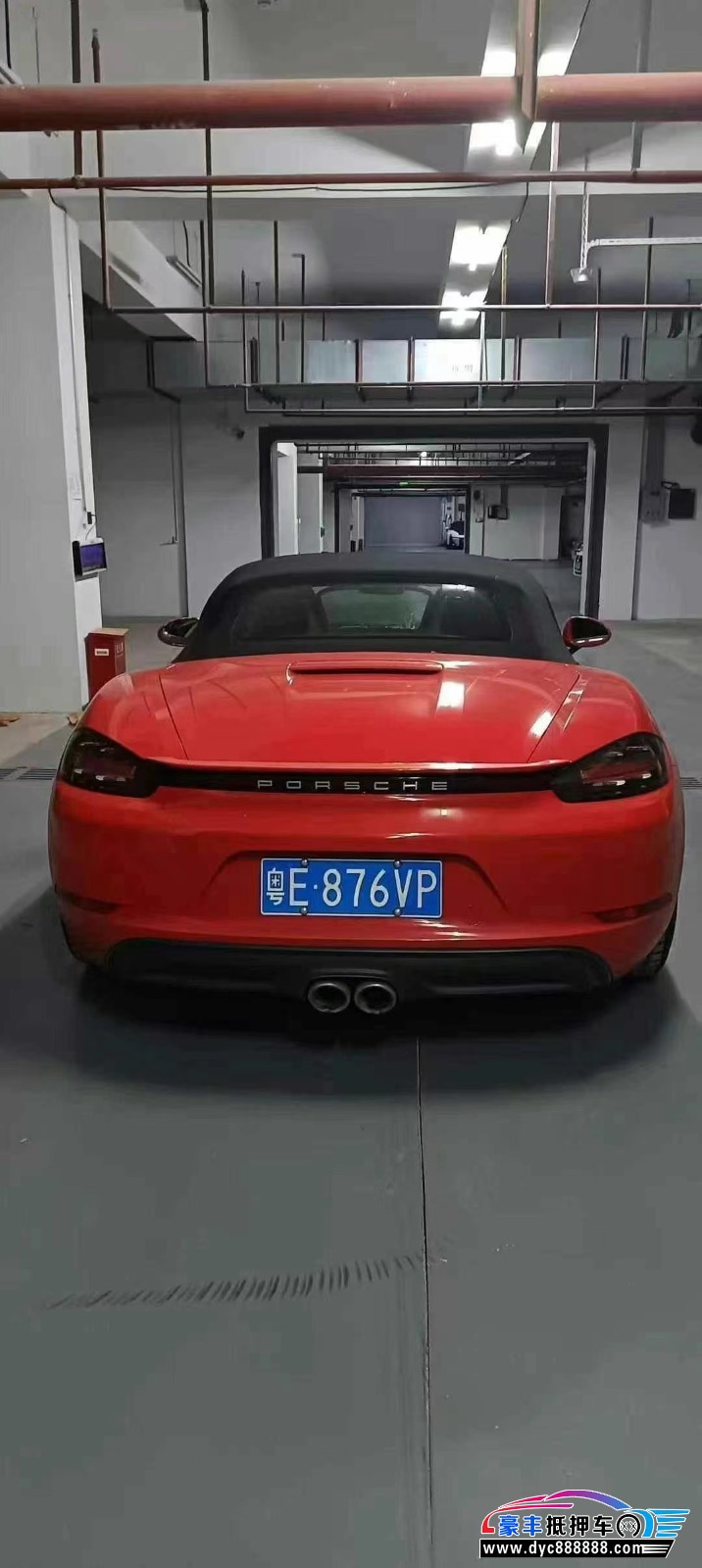 20年保时捷Boxster轿车抵押车出售