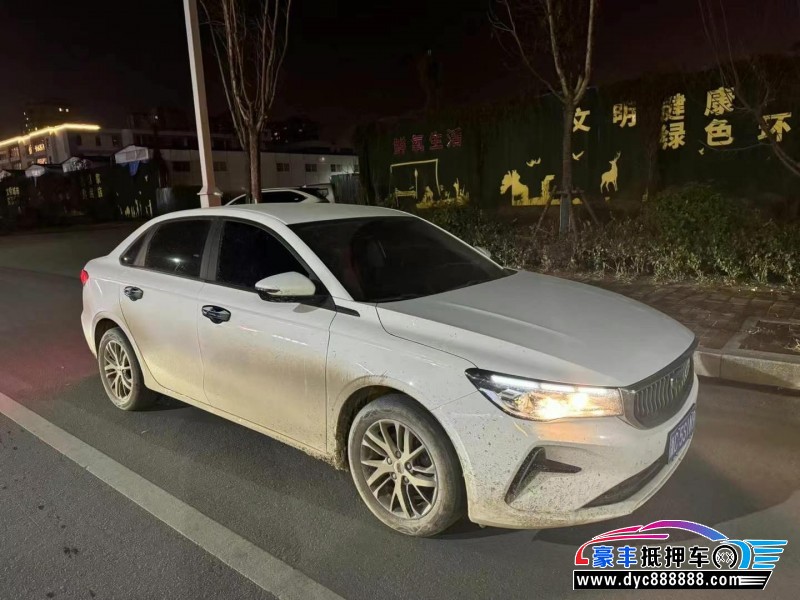 24年吉利帝豪轿车抵押车出售