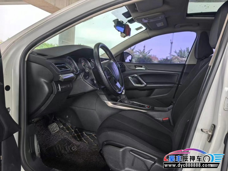 17年标致408轿车抵押车出售