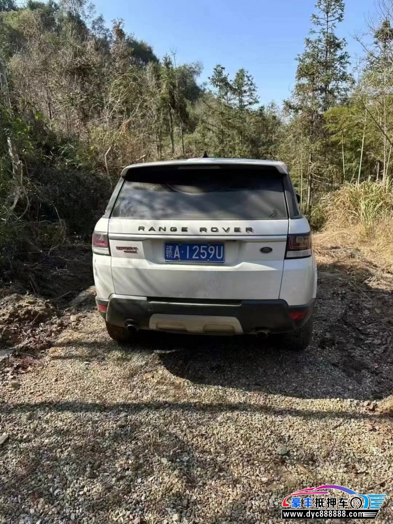 18年路虎揽胜运动SUV抵押车出售