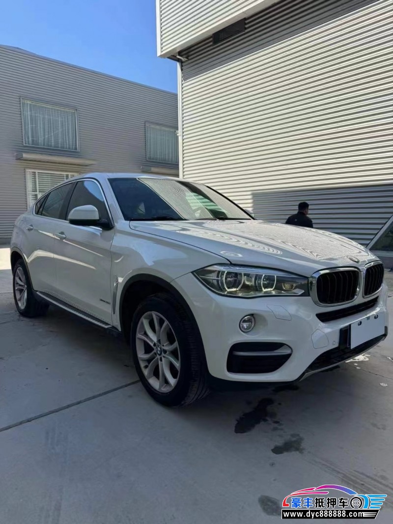 16年宝马X6轿车抵押车出售