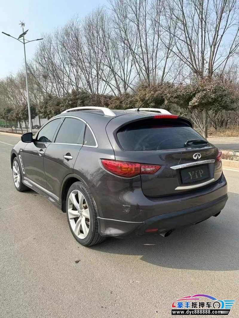 11年英菲尼迪FX35轿车抵押车出售