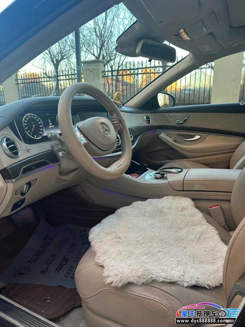 15年奔驰S轿车抵押车出售