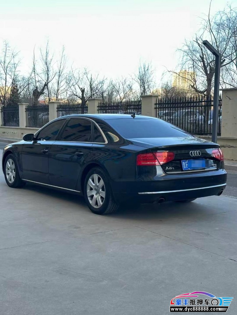 12年奥迪A8L轿车抵押车出售