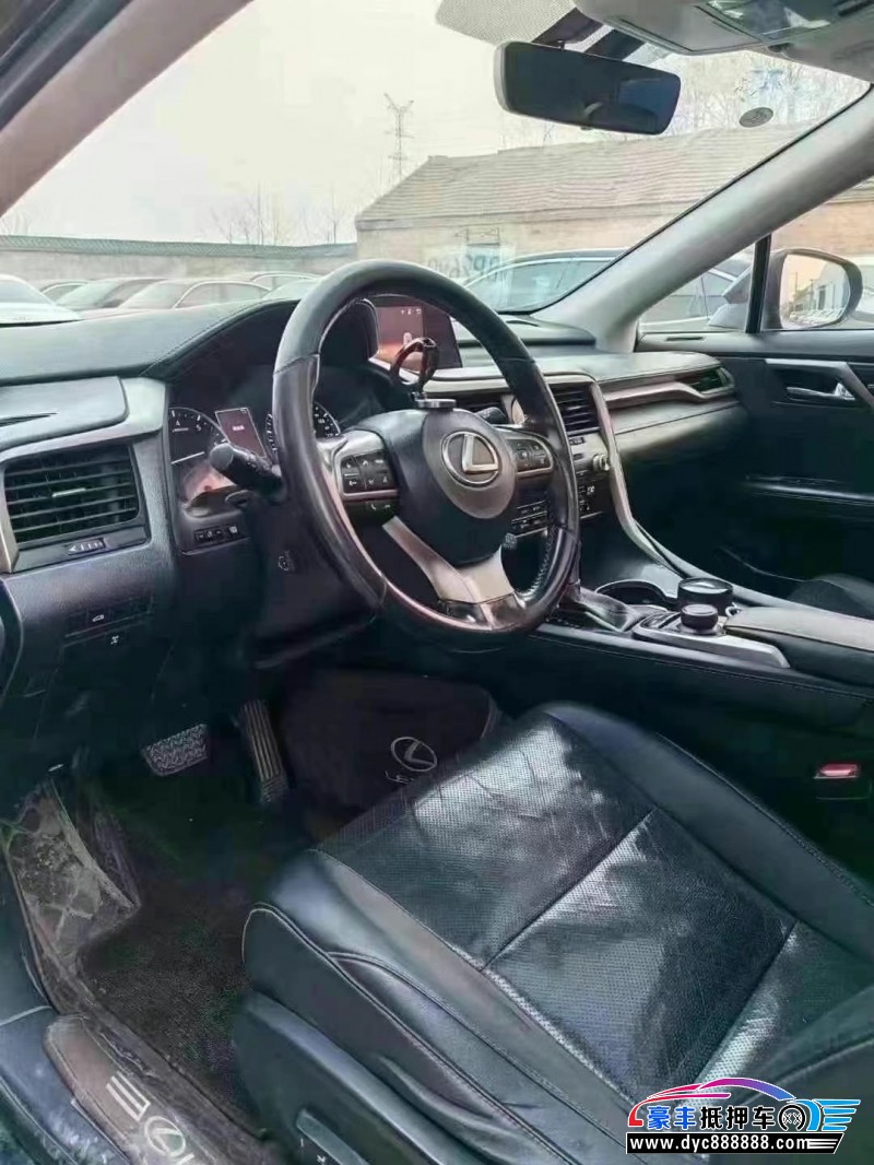 16年雷克萨斯RX轿车抵押车出售