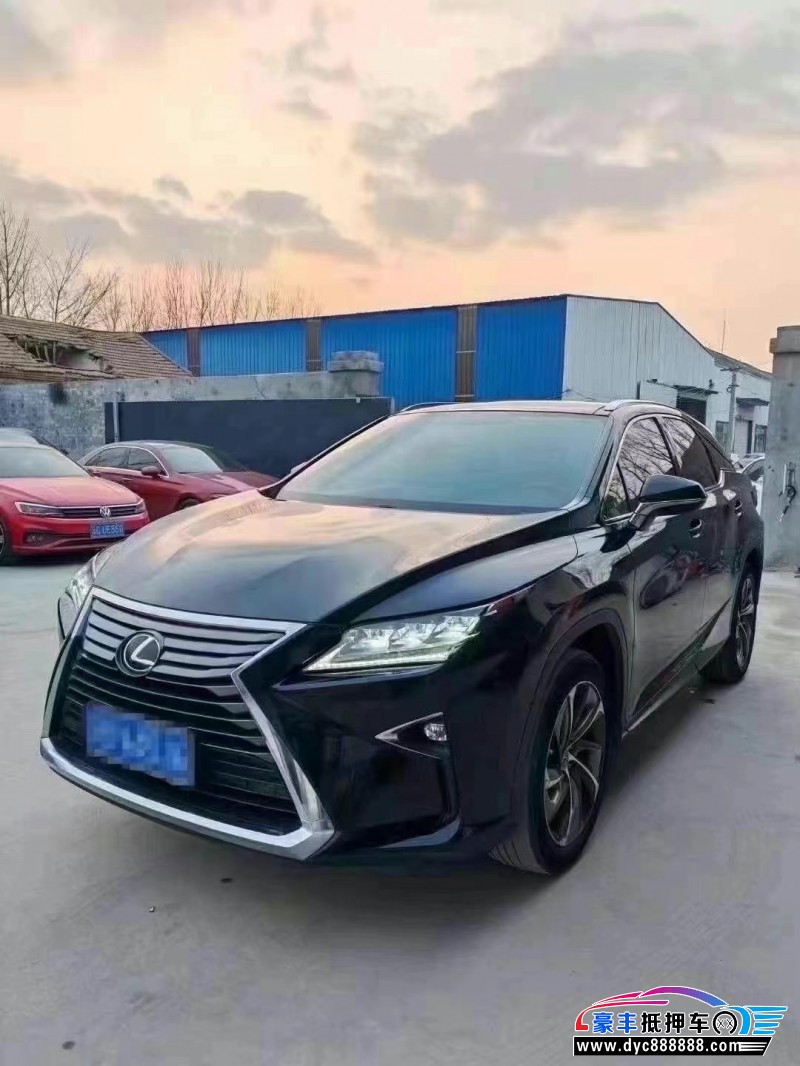 16年雷克萨斯RX轿车抵押车出售