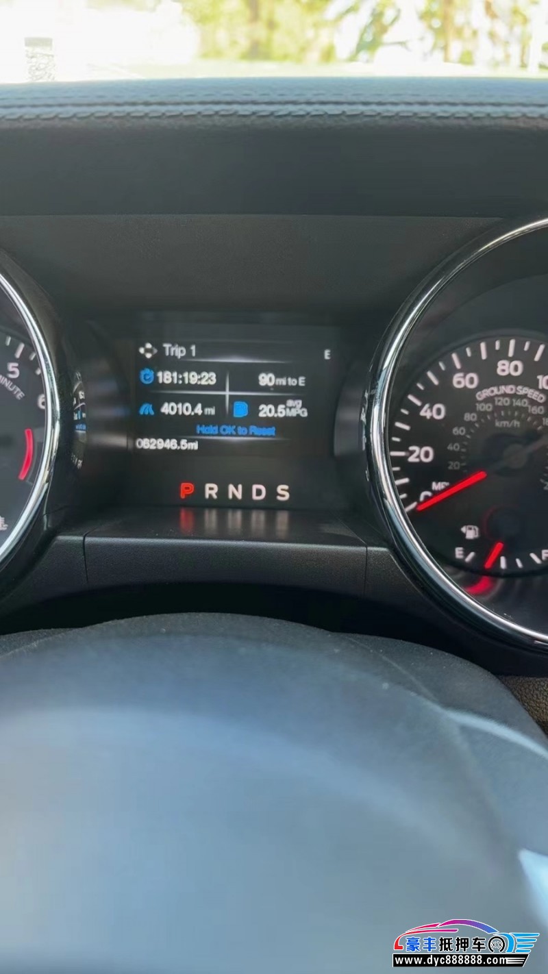 17年福特野马轿车抵押车出售