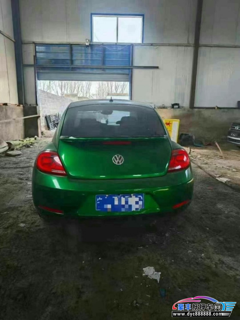 16年大众甲壳虫轿车抵押车出售