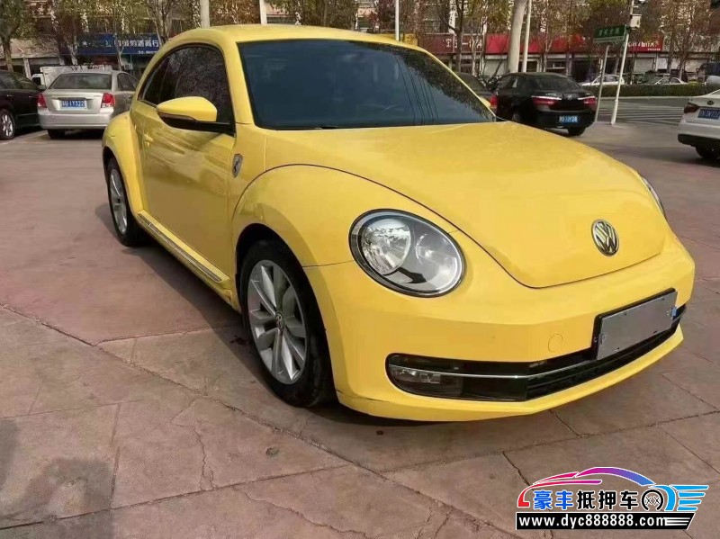 16年大众甲壳虫轿车抵押车出售