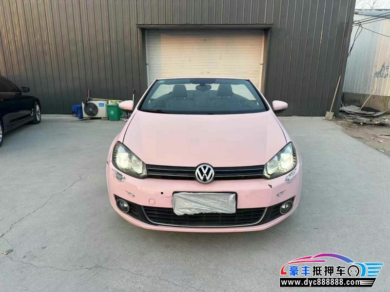 14年大众高尔夫轿车抵押车出售