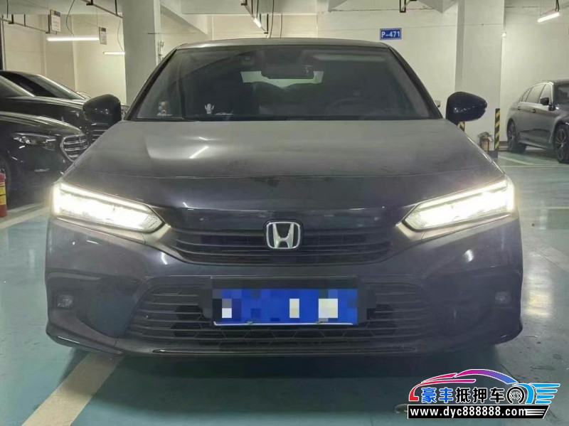 23年本田思域轿车抵押车出售