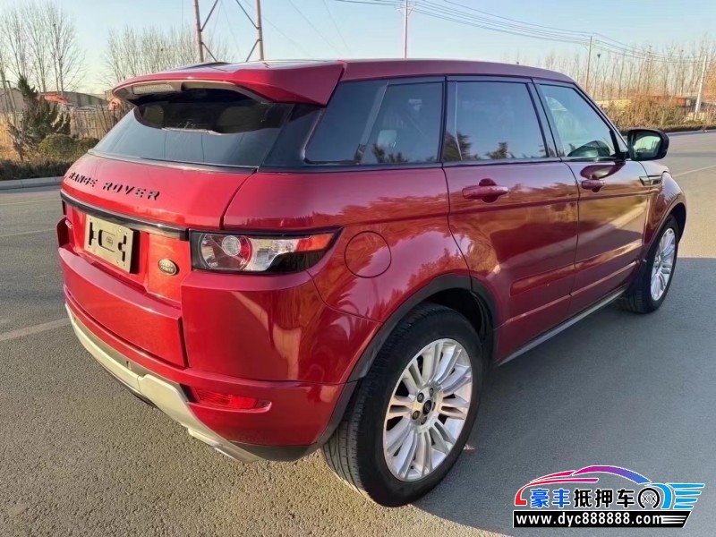 13年路虎揽胜极光轿车抵押车出售