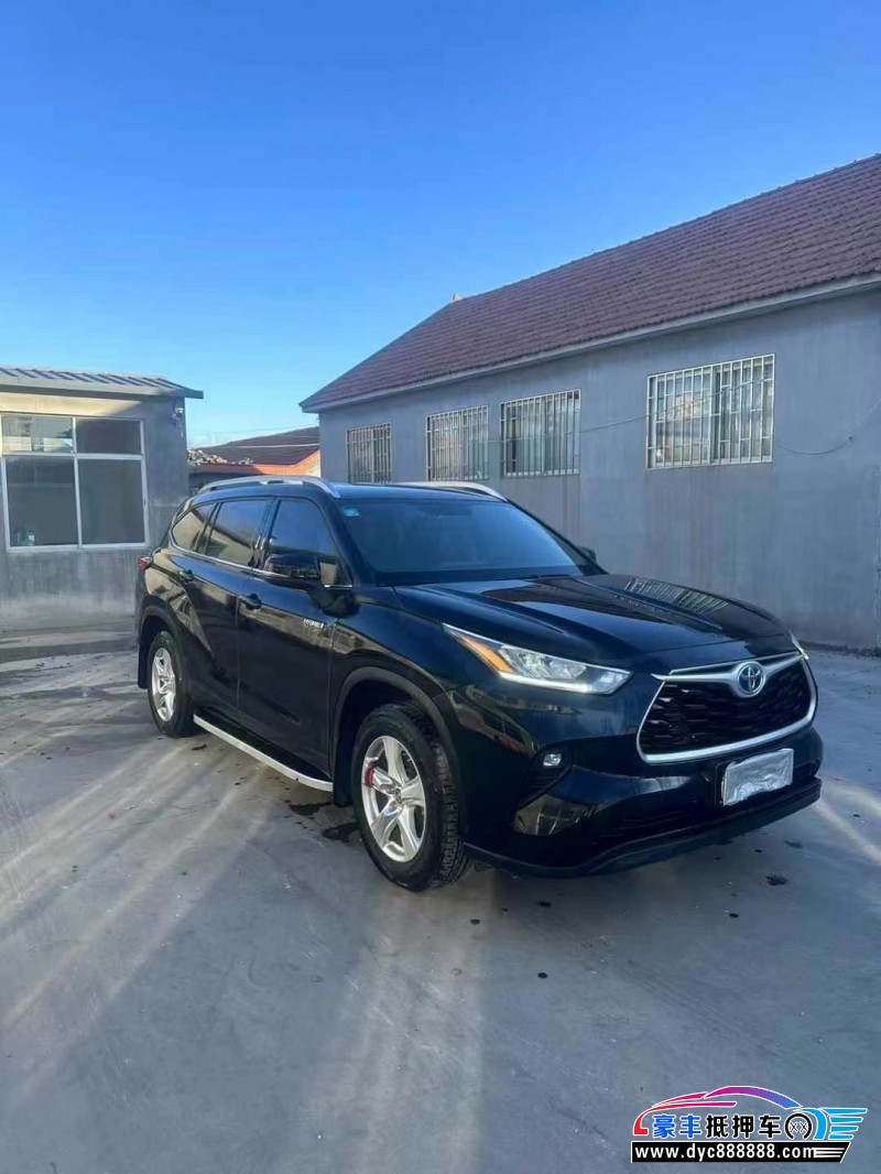 22年丰田汉兰达轿车抵押车出售