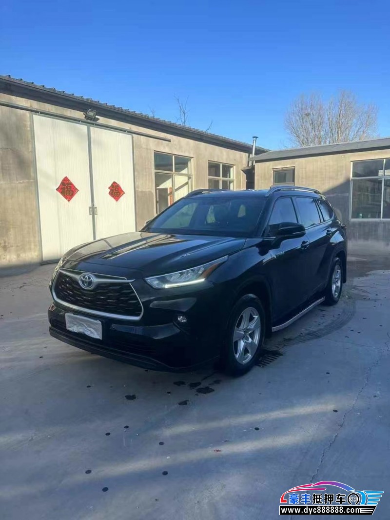 22年丰田汉兰达轿车抵押车出售