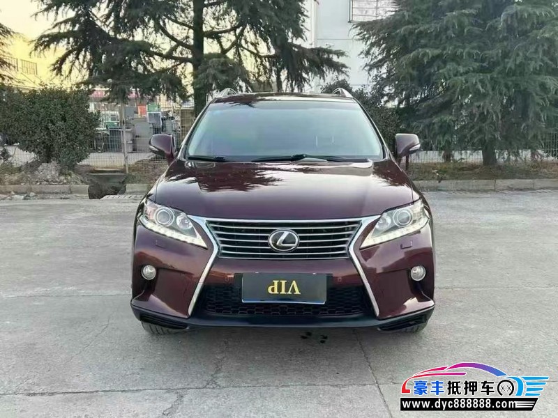 12年雷克萨斯RX轿车抵押车出售
