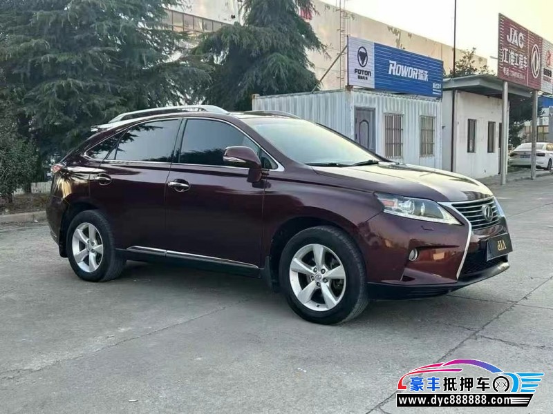 12年雷克萨斯RX轿车抵押车出售
