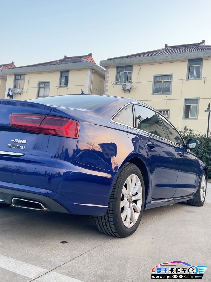 17年奥迪A6L轿车抵押车出售