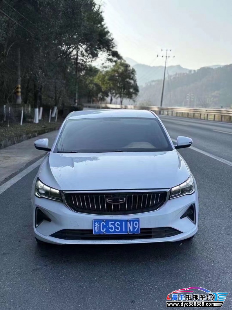 24年吉利帝豪轿车抵押车出售