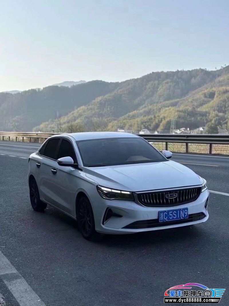 24年吉利帝豪轿车抵押车出售