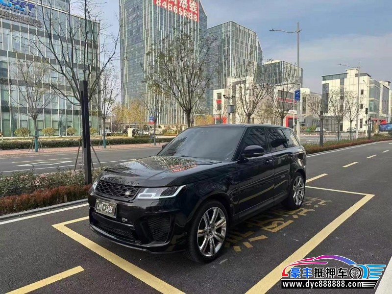 18年路虎揽胜运动SUV抵押车出售